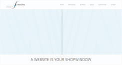 Desktop Screenshot of finersites.co.uk