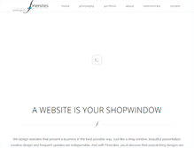 Tablet Screenshot of finersites.co.uk